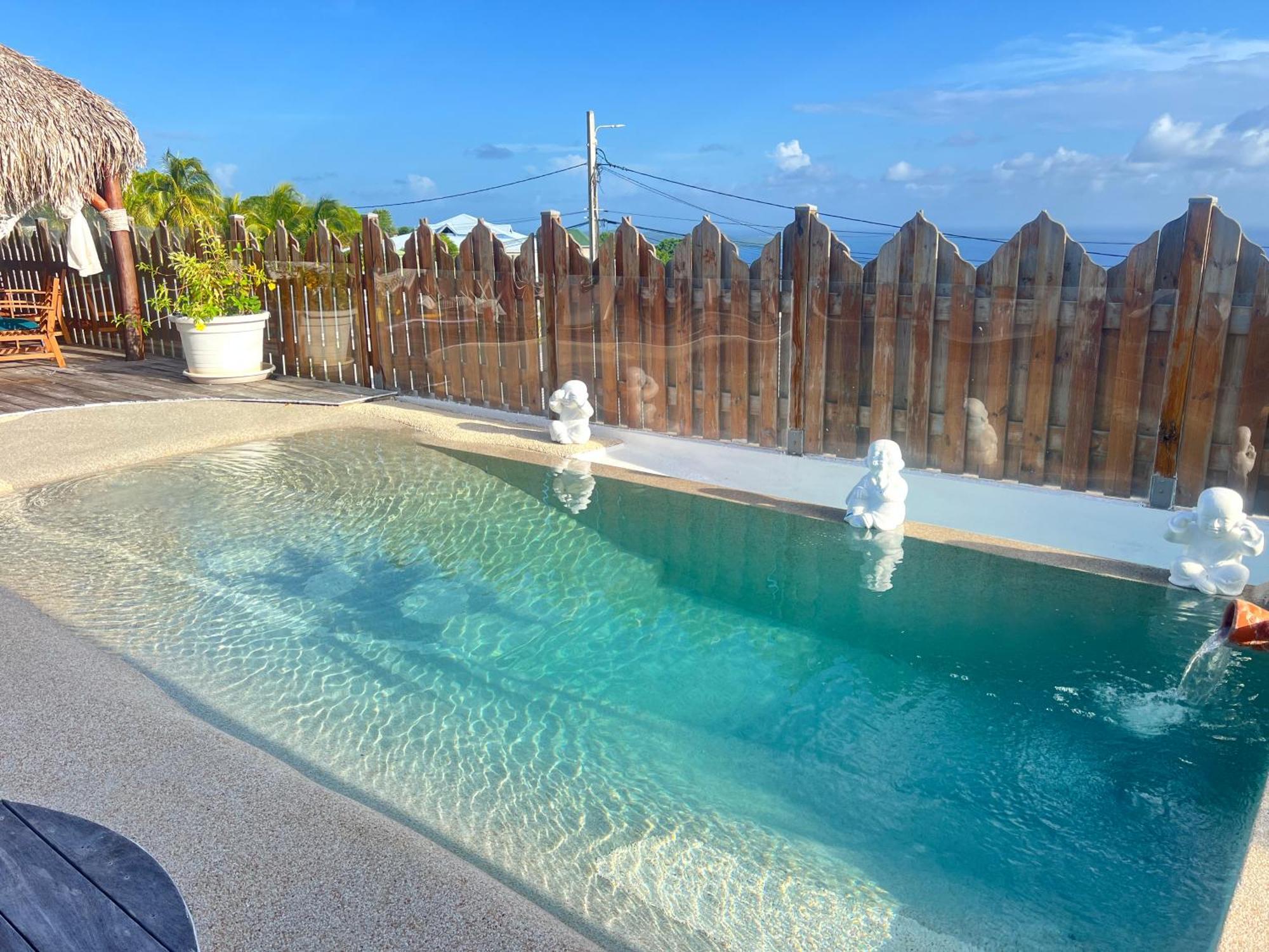 Villa Amaryllis Luxueuse,Piscine,Vue Mer,Plage Sainte-Luce Esterno foto